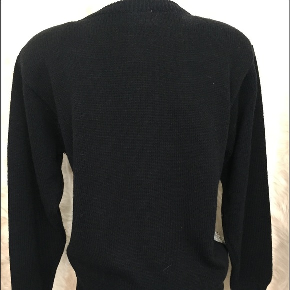 Alfred Dunner Womens PM Sweater Sequined - Picture 3 of 6